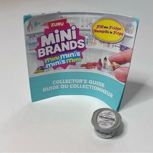 Zuru Mini Brands Fill the Fridge Miniature Philadelphia Cream Cheese